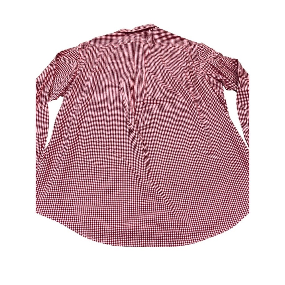 Polo Ralph Lauren Shirt Men's XL Red White Gingham Check Button Down - Picture 4 of 7